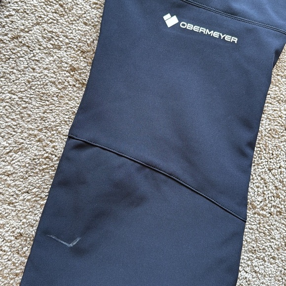 Obermeyer Women’s Bandera Ski Snow Pant Black White - Picture 12 of 14